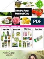Product Knowledge Mustika Ratu Personal Care