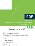 Semana 1 Fundamentos de Gestión de Procesos de Negocios (BPM)