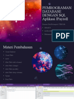 Pemrograman Database Dengan SQL