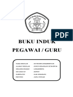 Buku Induk Pegawai Guru PTK