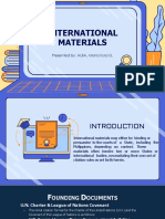 ALBA - International Materials and Rules of Usage