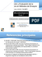 Validación de Métodos de Ensayos Microbiológicos