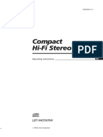 Compact Hi-Fi Stereo System: LBT-N455KRW