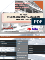 METODE KERJA Precast Tribun