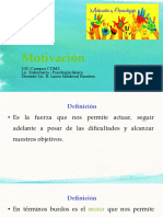 Motivación y Aprendizaje