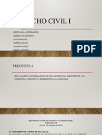 Derecho Civil I - Examen