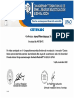 Certificado - Velasquez