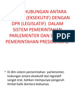 Relasi DPR - Presiden