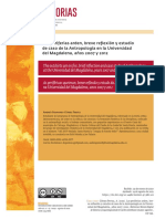 Las Periferias Arden, Breve Reflexión y Estudio de Caso de La Antropología en La Universidad Del Magdalena, Años 2007 y 2012