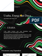 Materi Usaha, Energi Dan Daya