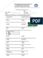 Soal Ipas Kelas IV Semester 1