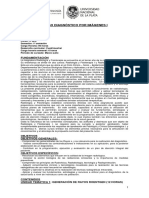 Curso Diagnóstico Por Imágenes I: PLAN 1994 Modificación 2016 P7 V9