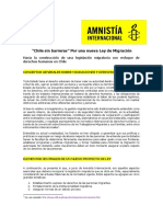 Hacia La Construcción de Una Legislación Migratoria Con Enfoque de Derechos Humanos en Chile