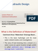 CE4022 Lecture Note 3-2 Catchment Delineation