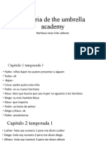 Historia de The Umbrella Academy