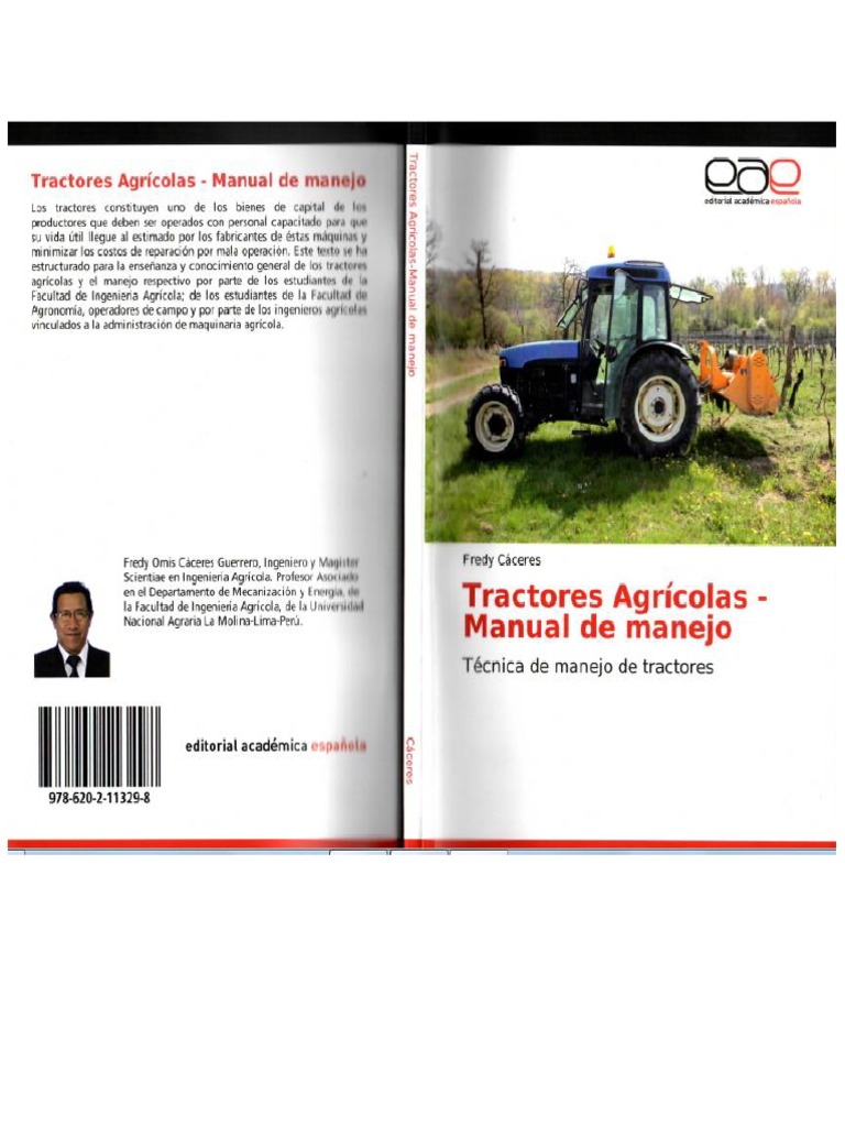 Manual de Manejo de Tractores Agrícolas | PDF | Direccion | Tractor