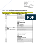 Re RFQ Establishment of Stationery Shop