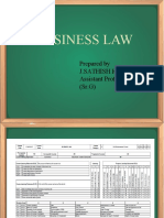 Business Law - Unit - 1 & 2