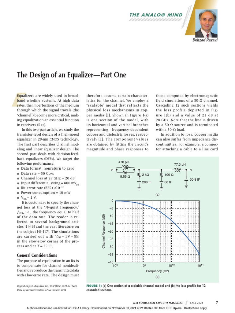 BR SSCM 4 2021 PDF Equalization (Audio) Bandwidth (Signal Processing)