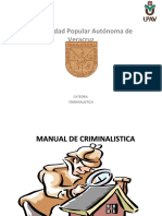 Clase de Criminalistica