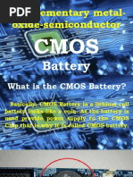 CMOS Battery Presentation