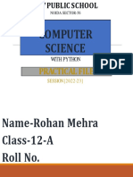 Computer Science Practical File Faizul