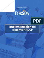 Manual para La Implementacón Del Sistema HACCP