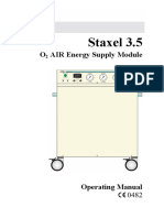 Stephan Staxel 3.5 O2-Air Supply System - User Manual