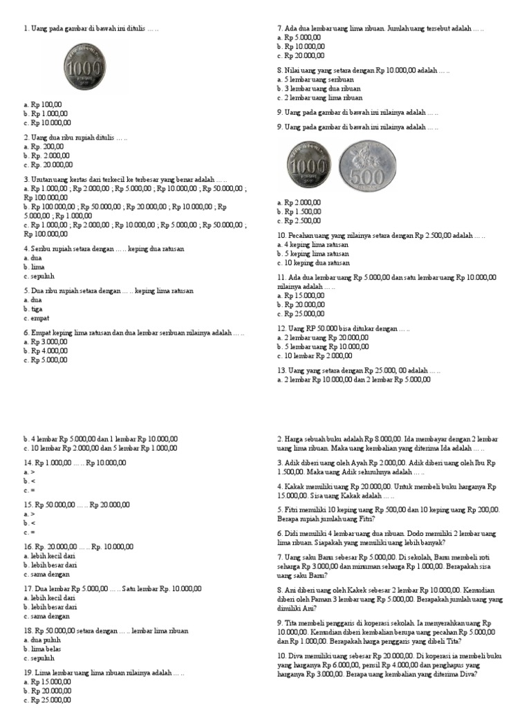 Asah Kemampuanmu! Latihan Soal Subtema 7 Kelas 4 untuk Raih Prestasi Gemilang