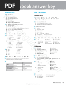 Project 5 WB Answer Key - Fourth Edition (WWW - Languagecentre.ir)