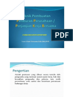 Presentasi Teknis Penyusunan PP