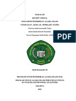 MAKALAH METODELOGI PENELITIAN - AIRINI KURNIASIH - PENGARUH PAI Terhadap AKHLAK SISWA