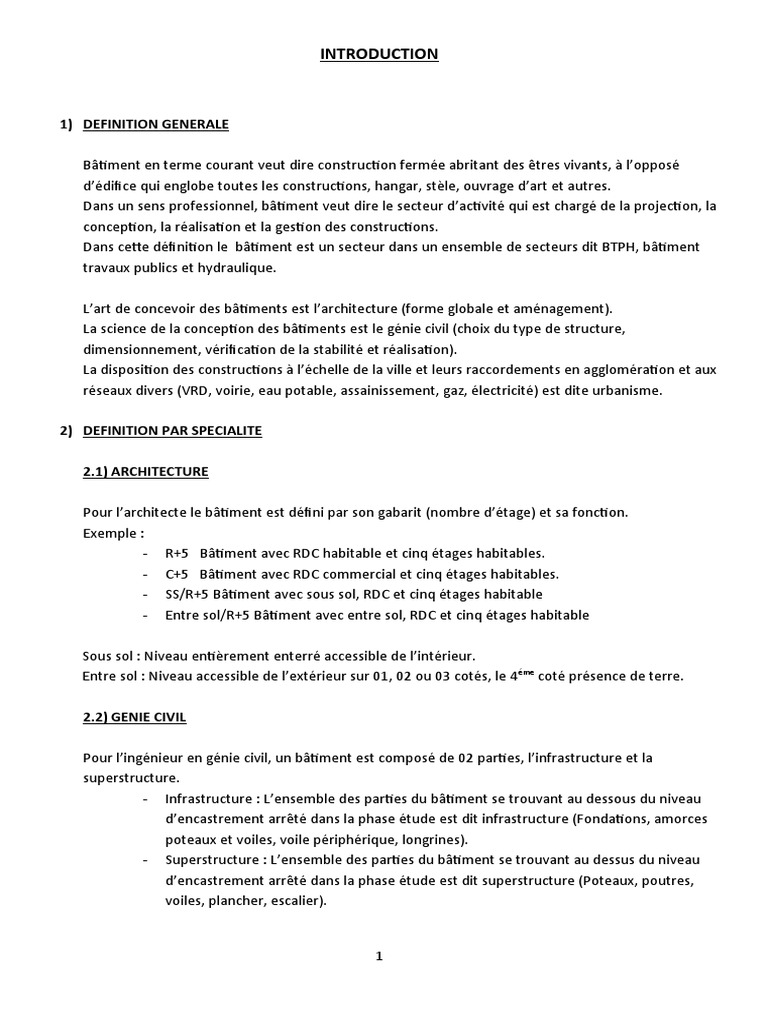 Guide complet sur la construction de bâtiments | PDF | Fondation ...