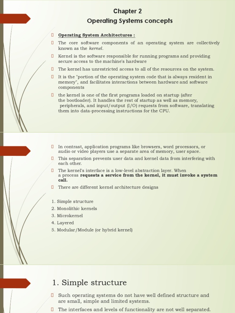 A. Operating System Concepts | PDF | Kernel (Operating System) | Booting