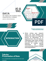 Presenting & Interpreting Data (Data Processing) - Group 5