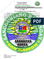 Reorganization of Barangay Peace Council