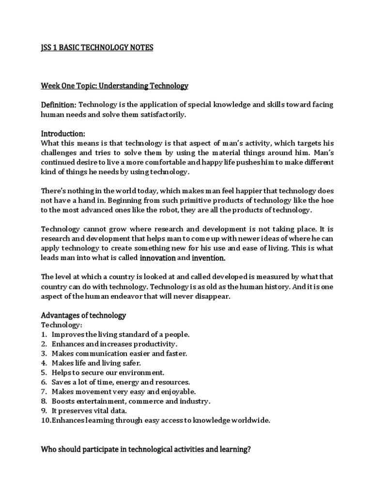 Understanding technology and workshop safety an introduction to basic