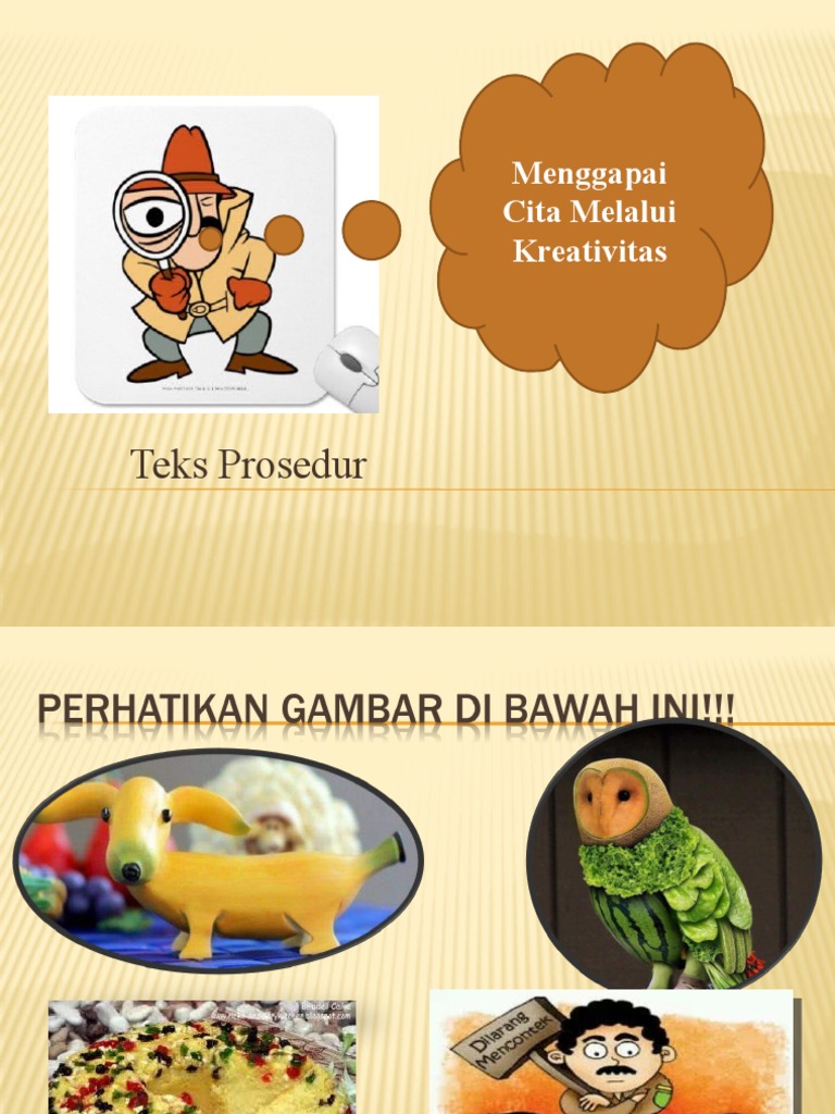 Power Point Teks Prosedur | PDF
