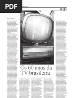 60 Anos Da TV Brasileira