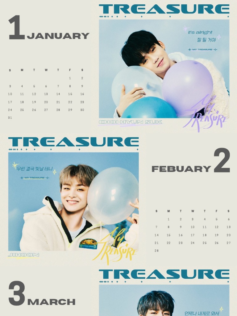 Treasure Calendar 1 PDF