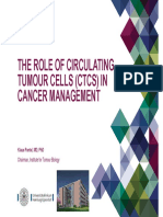 ESMO E Learning The Role of Circulating Tumour Cells CTCS in Cancer Management
