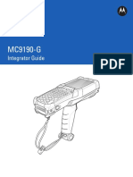 Motorola Barcode Scanner Asset Mc9190-Integrator-guide