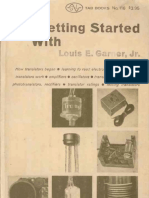 Getting Started With Transistors L E Garner