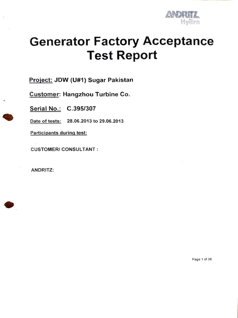 andritz-generator-fat-test-results-pdf