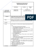 Sop Cross Match Dengan Metode Gel