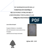 Proyecto Sistematización de La Documentación Histórica de Pobladores y Comunidades Vinculados A Los Parques Nacionales