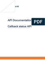 Callback Status API