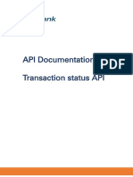 Transaction Status API