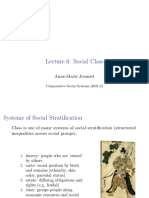 Comparative Social Systems Lecture 6