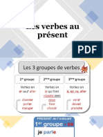 Les Verbes Au Présent